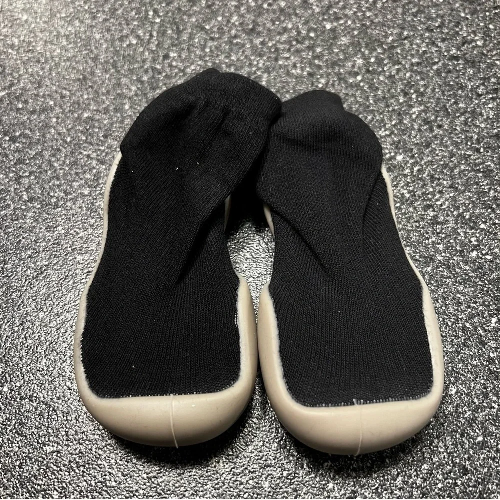 Black Toddler Shoe Socks